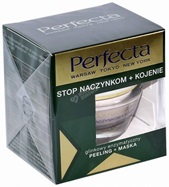 Dax cosmetics perfecta Stop Naczynkom + Kojenie glinkowy enzymatyczny peeling + maska 55 g