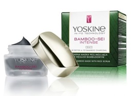 Dax cosmetics yoskine Bamboo -Sei Intense czarna maska peelingująca z węglem bambusowym 50 ml