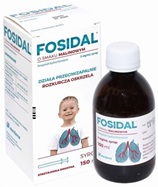 Fosidal 2 mg/ml syrop o smaku malinowym 150 ml (butelka + strzykawka)