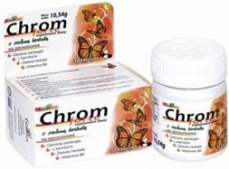 Chrom forte z zieloną herbatą z x 30 kaps