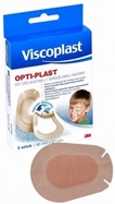 Plastry okulistyczne optiplast do delikatnej i wrażliwej skóry 80 mm x 57 mm x 5 szt