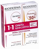 Bioderma promocyjny zestaw - Sensibio Ar krem aktywny dla skóry z problemami naczynkowymi 40 ml +  Photoderm Ar - krem tonujący dla skóry z problemami naczynkowymi spf 50 30 ml GRATIS !!!