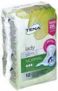 Wkładki urologiczne tena lady slim normal x 12 szt