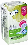 Wkładki urologiczne tena lady slim mini plus x 16 szt