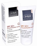 Ziaja med ochrona spf 50+ krem tonujący do twarzy odcień jasny 50 ml