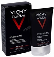 Vichy Homme Sensi Baume - kojący balsam po goleniu do skóry wrażliwej dla mężczyzn 75 ml