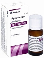 Pyrantelum Medana 250 mg/5 ml zawiesina 15 ml