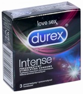 Prezerwatywy durex - Intense  x  3  szt
