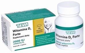 Witamina D3 Forte 2000 IU x 60 kaps