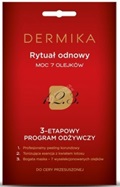Dermika 3 - etapowy program odżywczy Rytuał odnowy moc 7 olejków 3 x 2 ml