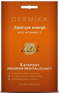 Dermika  3-etapowy program rewitalizujący Zastrzyk Energii moc witaminy C 3 x 2 ml