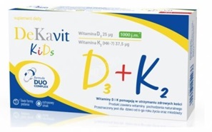 Dekavit Kids D3 + K2 x 30 kaps