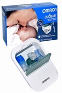 Inhalator OMRON Duobaby - kompresorowy z aspiratorem do nosa