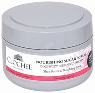 Clochee odżywczy peeling cukrowy do ciała Truskawka 250 ml
