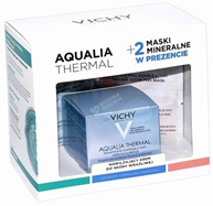 Vichy Aqualia Thermal promocyjny zestaw - dynamicznie nawilżający krem lekka konsystencja 50 ml + dwie maski mineralne GRATIS !!!