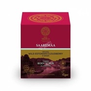 Wild Siberica SAAREMAA scrub tonizujący do ciała organiczna malina & imbir 370 ml