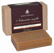 Kropla Zdrowia mydło naturalne z pomarańczą i kurkumą 130 g
