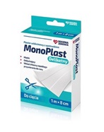 Rodzina Zdrowia Monoplast plaster włókninowy z opatrunkiem 1m x 8cm