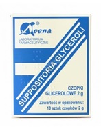 Czopki glicerynowe 2 g x 10 szt (Avena)