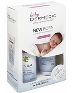 Dermedic promocyjny zestaw Emolient linum baby - emulsja do kąpieli ciała 200 ml + nawilżająco - kojący krem uzupełniający lipidy skóry 100 g + łapki - niedrapki GRATIS!!!