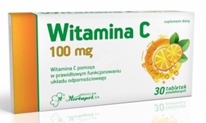 Witamina C 100 mg x 30 tabl powlekanych