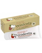 Ecodenta pasta do zębów o zapachu poziomek z wyciągiem marchwi i Kalident 75 ml