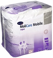 Pieluchomajtki MoliCare Mobile Super rozmiar S x 14 szt