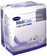 Pieluchomajtki MoliCare Premium Soft super plus rozmiar L x 10 szt