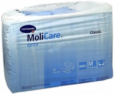 Pieluchomajtki MoliCare Classic extra rozmiar M x 30 szt