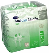 Pieluchomajtki MoliCare Mobile light rozmiar S x 14 szt