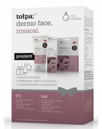 Tołpa dermo face rosacal promocyjny zestaw - krem wzmacniający na dzień (natural beige) 40 ml + maska-opatrunek wzmacniająco - łagodząca  na twarz, szyję i dekolt 2 x 6ml + żel micelarny do mycia twarzy i oczu 150 ml GRATIS!!!