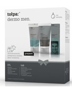 Tołpa dermo Men promocyjny zestaw - łagodzący balsam po goleniu 125 ml + matujący krem - żel nawilżający 40 ml + głęboko oczyszczający żel do mycia twarzy 150 ml GRATIS!!!