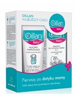 Oillan Baby promocyjny zestaw - mleczko nawilżające 200 ml + szampon, żel do mycia i kąpieli 3w1 200 ml