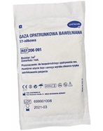 Gaza bawełniana kopertowa jałowa 100 cm x 1 m 17-nitkowa (Hartmann)