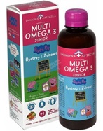 Domowa apteczka multi omega 3 Bystrzy i Zdrowi 250 ml ( smak owoców tropikalnych)