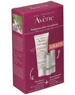 Avene antirougeurs creme jour promocyjny zestaw krem nawilżający do skóry naczynkowej SPF20 suchej lub bardzo suchej 40 ml + Avene couvrance zielony korektor w sztyfcie spf20 3 g GRATIS!!!