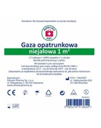 Gaza opatrunkowa niejałowa 17 - nitkowa 1 m2 (Apteczka ABC)