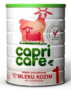 Capricare 1 mleko początkowe oparte na mleku kozim, od urodzenia  400 g