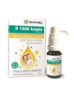 Evital D 1000 krople 10 ml
