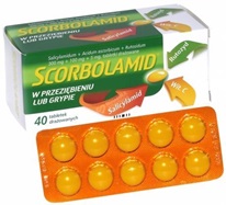 Scorbolamid x 40 tabl drażowanych