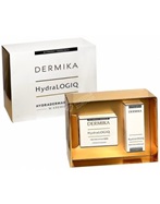 Dermika promocyjny zestaw Hydralogiq - krem hydra - matujący na dzień 50 ml + serum hydra - eksfoliujące 10 ml