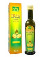 Tran norweski o aromacie pomarańczowym 250 ml (Gal)