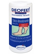 Deofeet dezodorujący talk do stóp o potrójnym działaniu 100 g