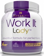 Olimp Queen Fit Work It Lady smak pomarańczowy 337 g