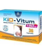 Kid-vitum witaminy k,d dla niemowląt 150 µg x 36 kaps