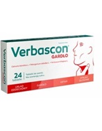 Verbascon gardło x 24 tabl do ssania