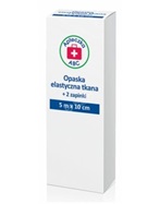Opaska elastyczna tkana z zapinką 5 m x 10 cm (Apteczka ABC)
