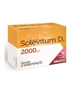 Solevitum D3 2000 j.m. x 60 kaps + 15 kaps GRATIS!!!
