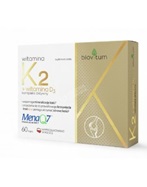 Biovitum witamina K2 + witamina D3 x 30 kaps