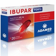 Ibupar forte 400 mg x 20 tabl powlekanych